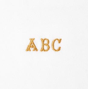 Monogram Styles - Fishtail font