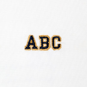 Monogram Styles - Varsity Gold Navy font