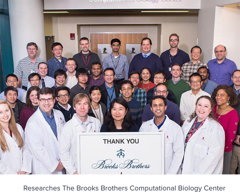 Researchers at The Brooks Brothers Computational Biology Center