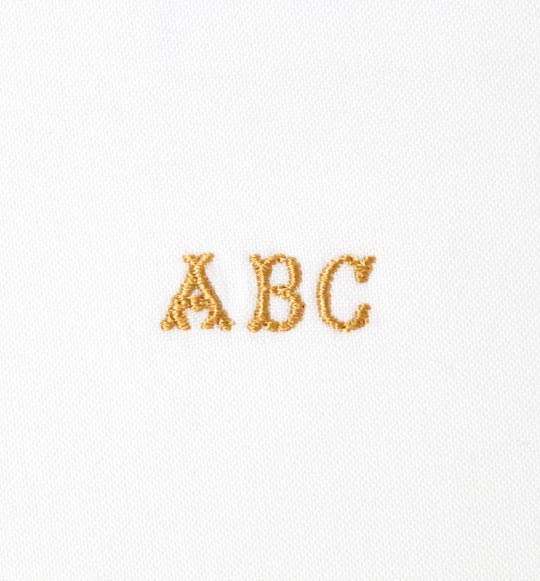 Monogram Styles - Fishtail font
