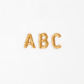 Monogram Styles - Block font