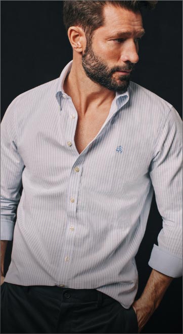 The Non-Iron Shirt: Wrinkle resistant, so you look as sharp at the end of the day as you do at the start.