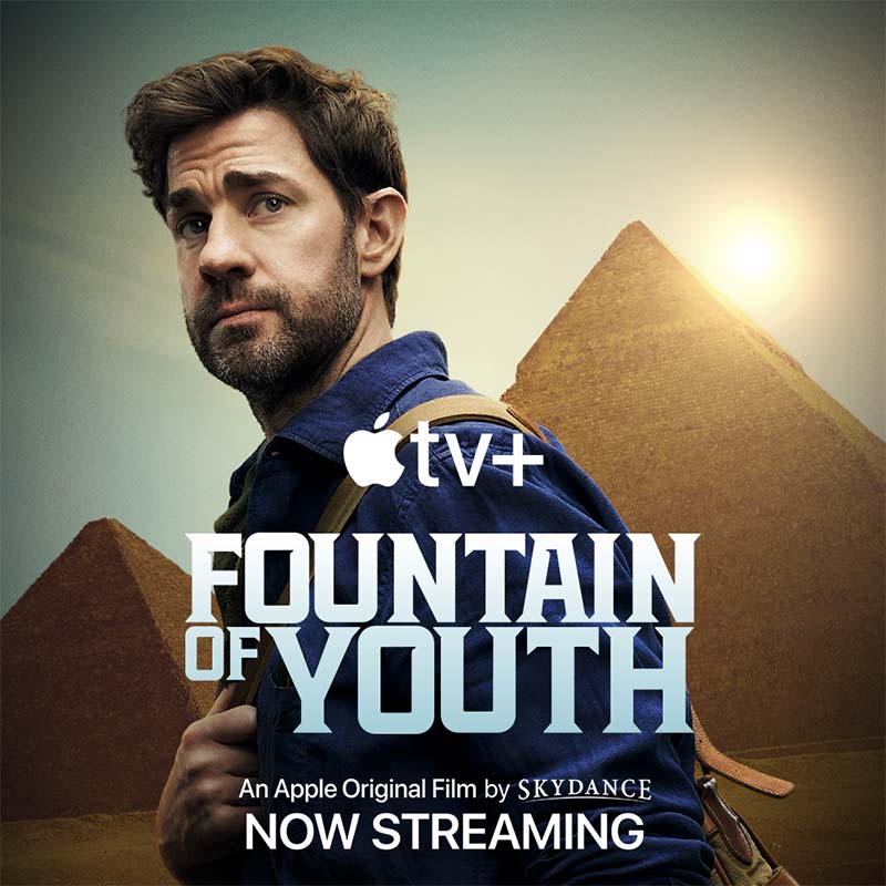 Fountain of Youth - Luke Purdue. An Apple Original Film by Skydance. Now Streaming on Apple TV+. Rated PG13. Subscription required for AppleTV+