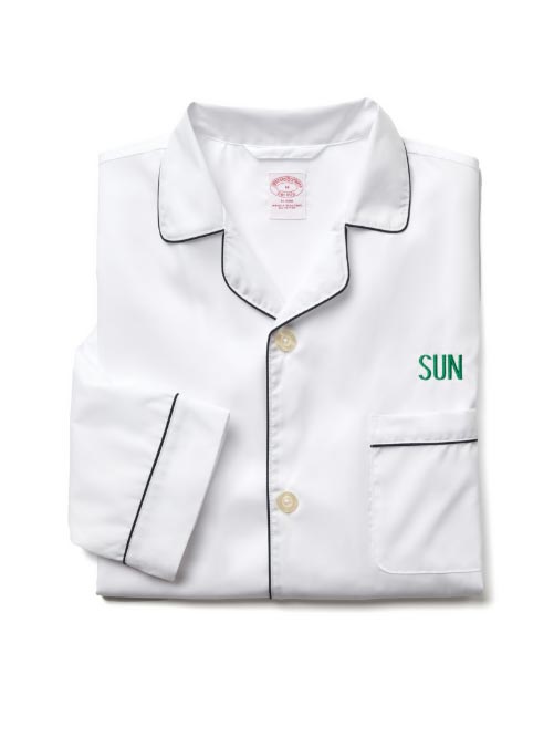 Monogram Locations - Pajamas
