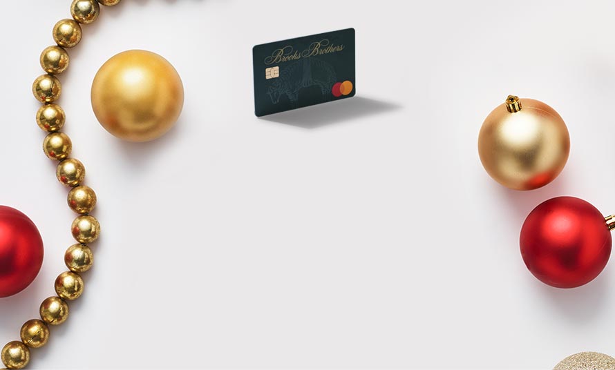 The Brooks Brothers Platinum Mastercard® at Brooks Brothers