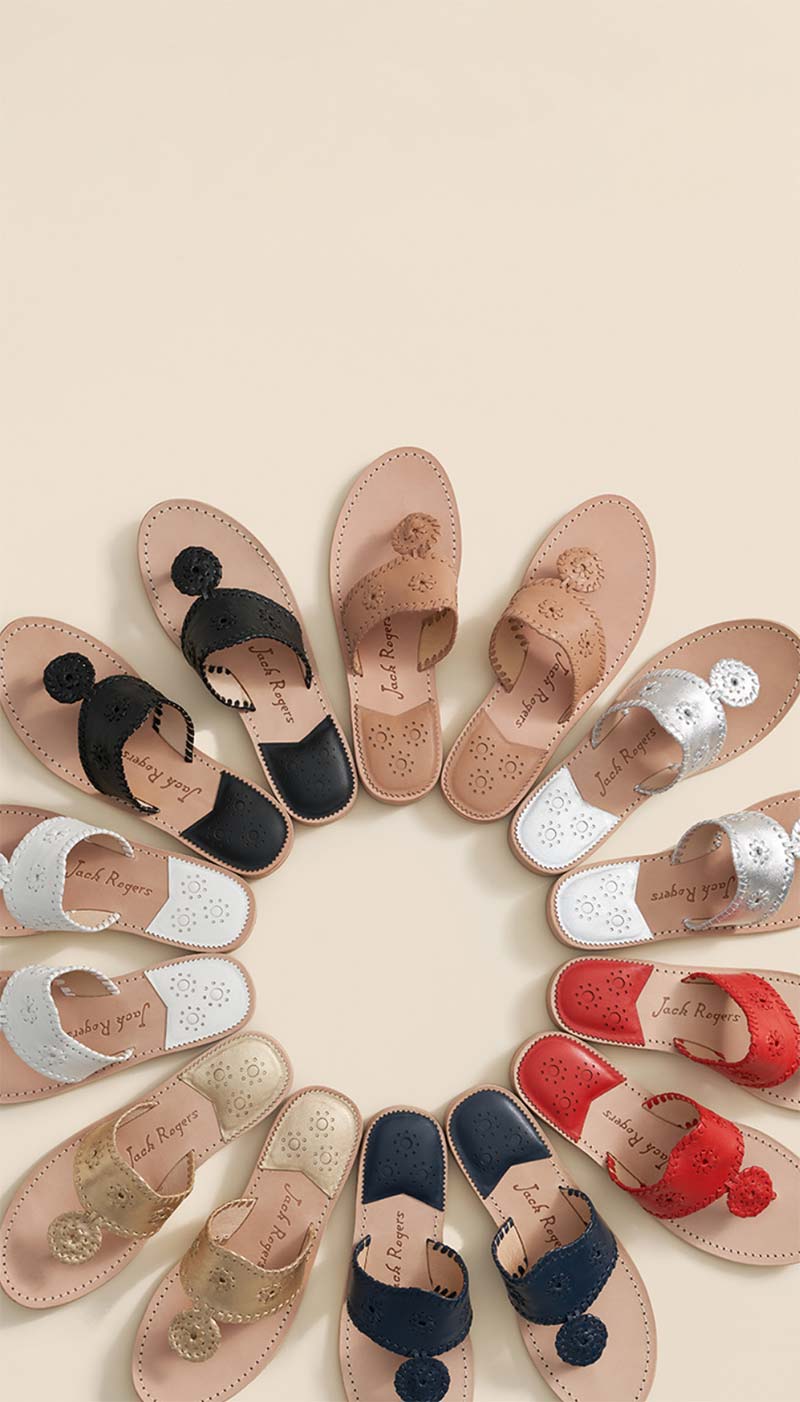 Jack Rogers Shoes at Brooks Brothers